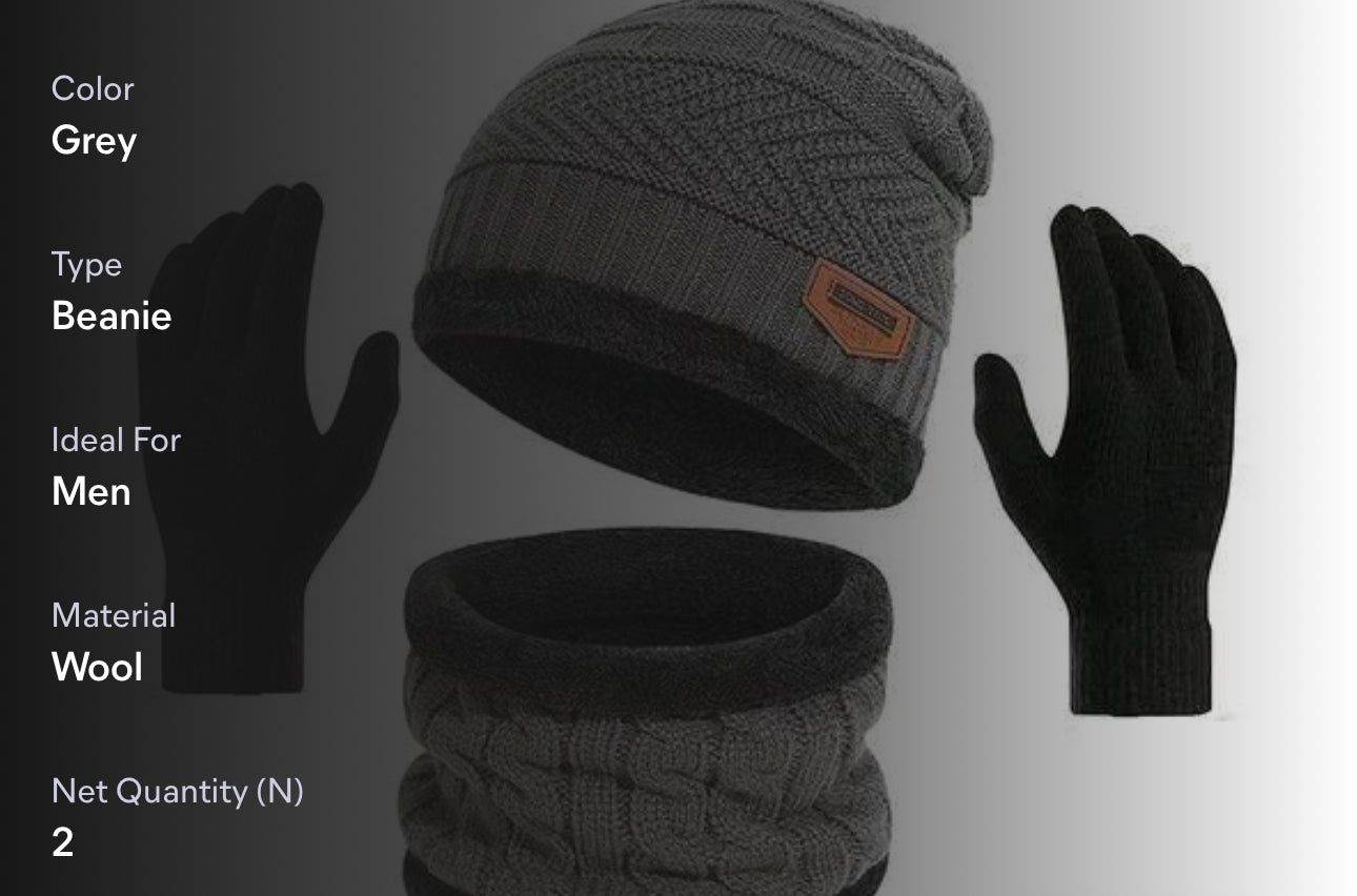 Topa & Gloves Set Combo