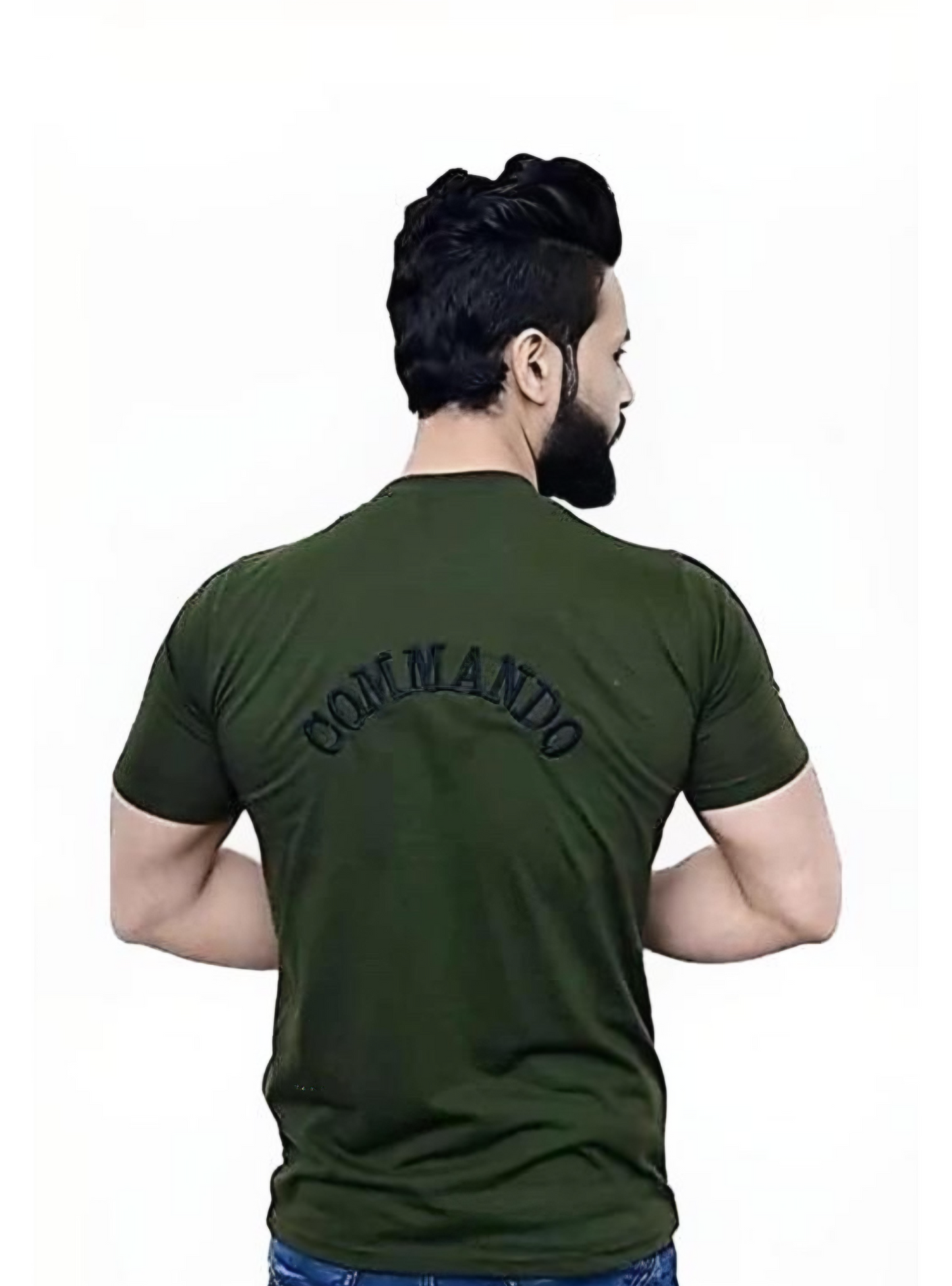 Cammando Print T shirt Half