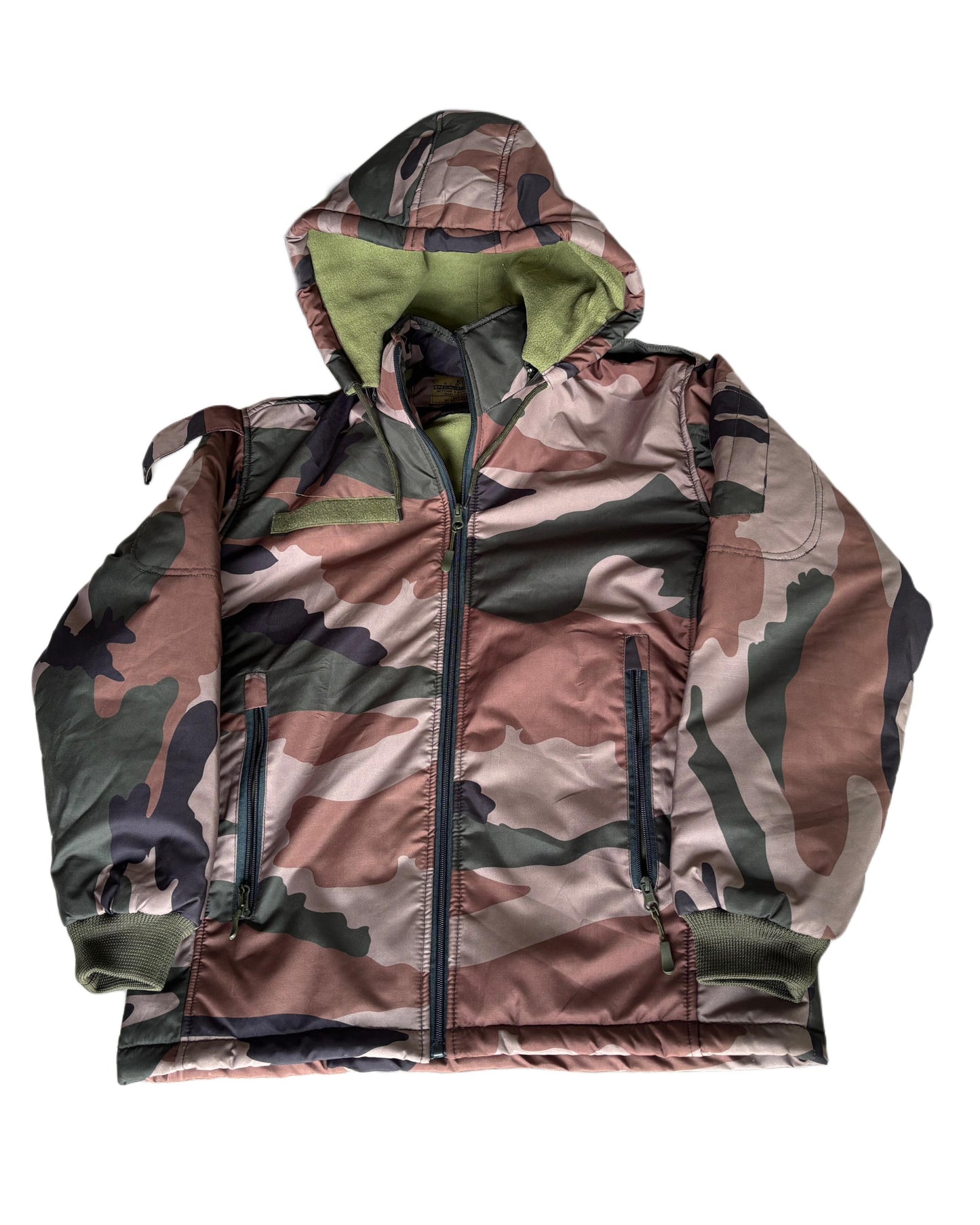 Army Print Wind Cheater