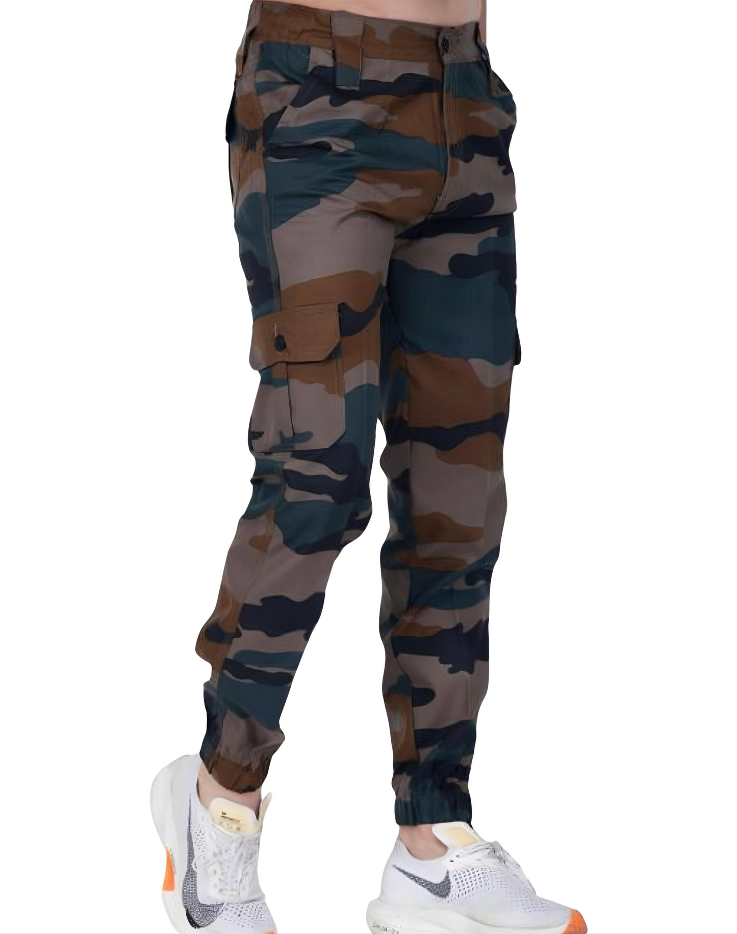 Army print cargo pants