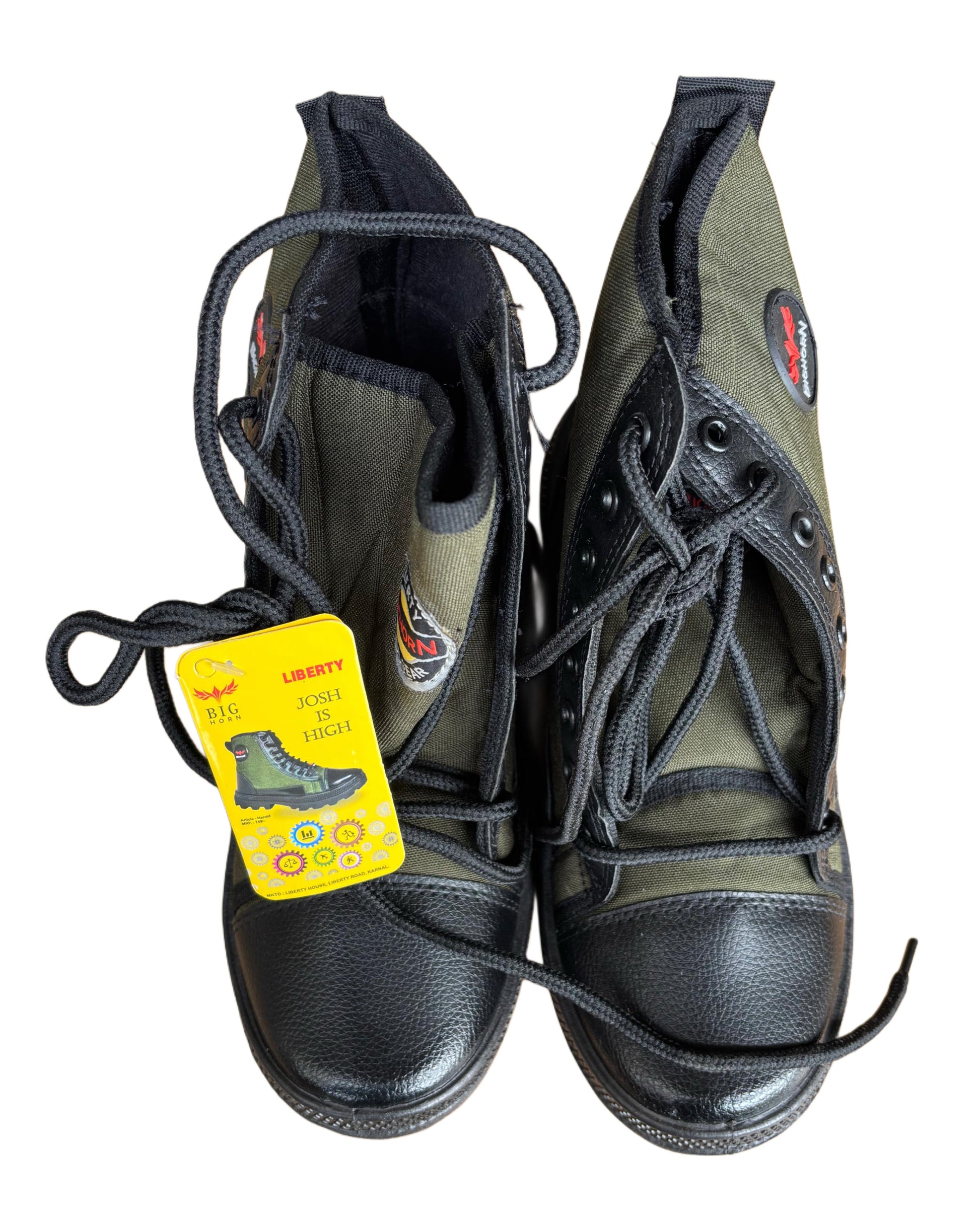 Leather Liberty Warrior Jungle Boot Liberty 7188-46 Warrior High