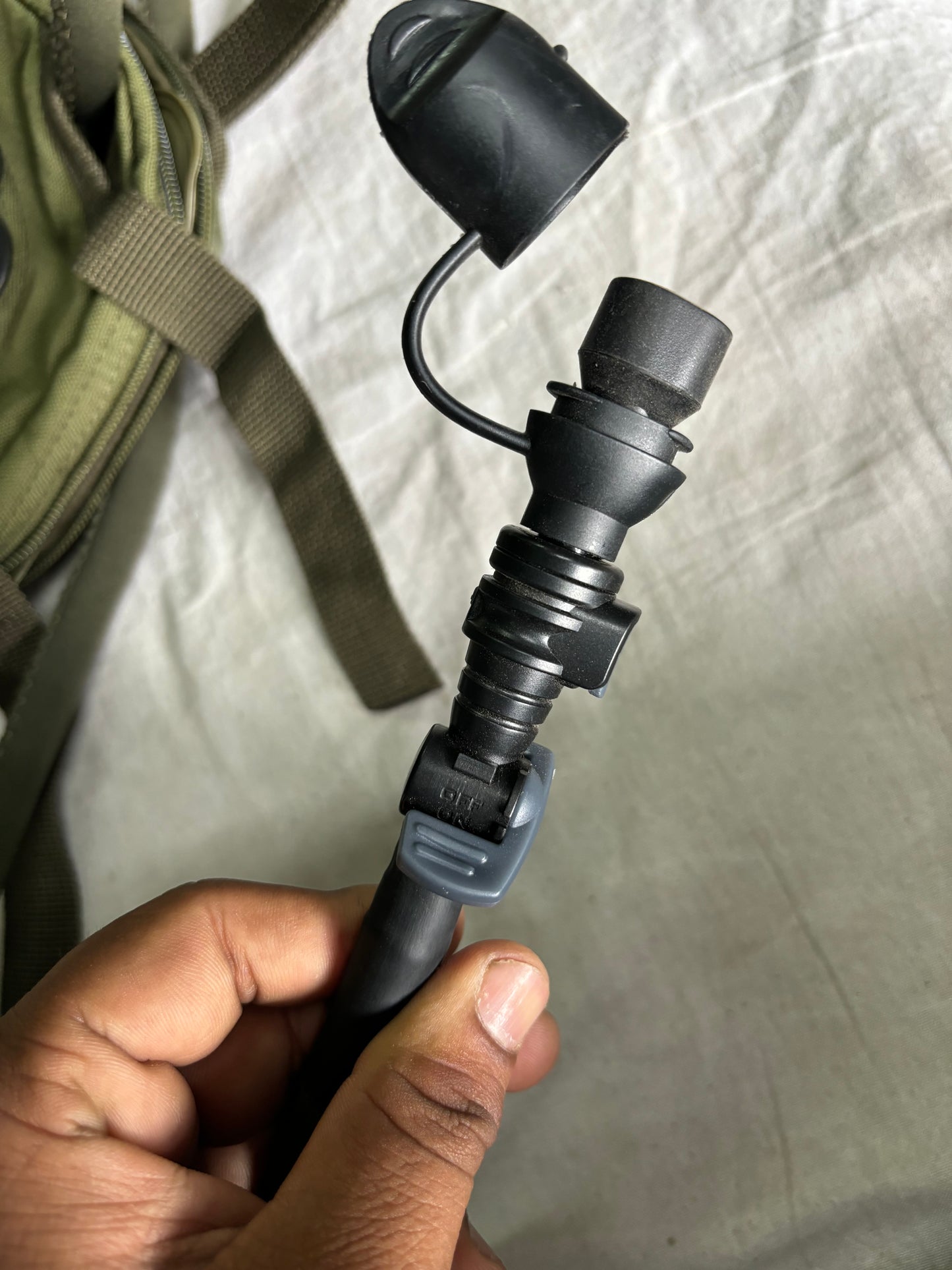 Tactical water bottle for BP jacket