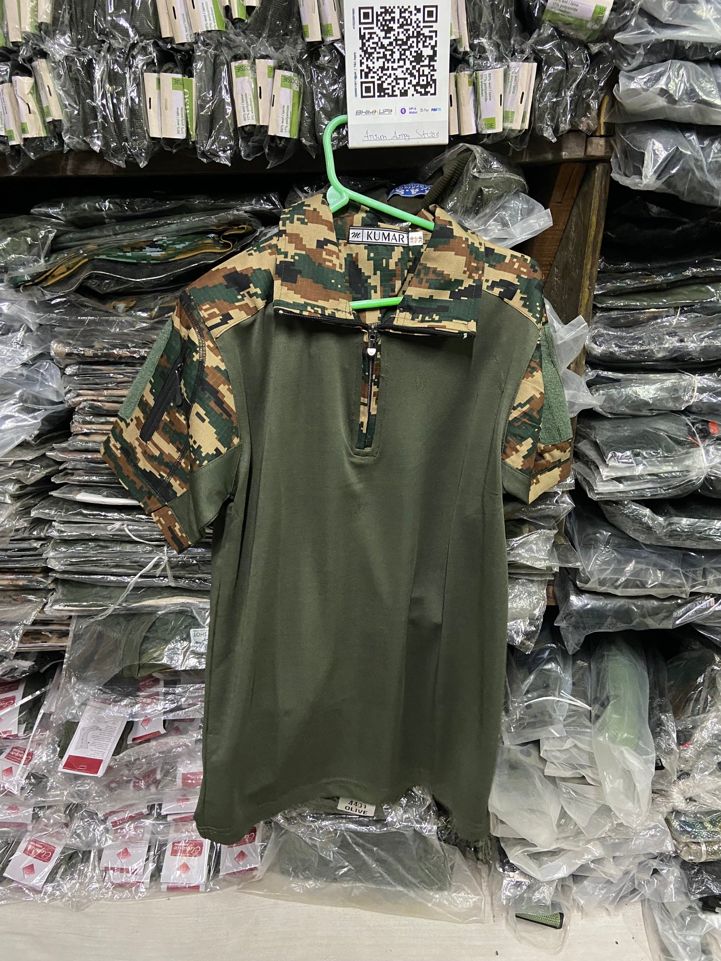 New pattern army t shirt