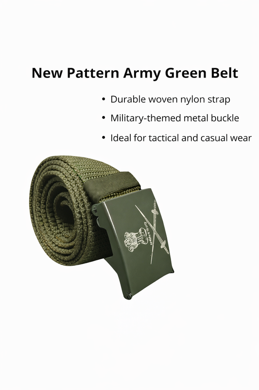 New pattern army green belt