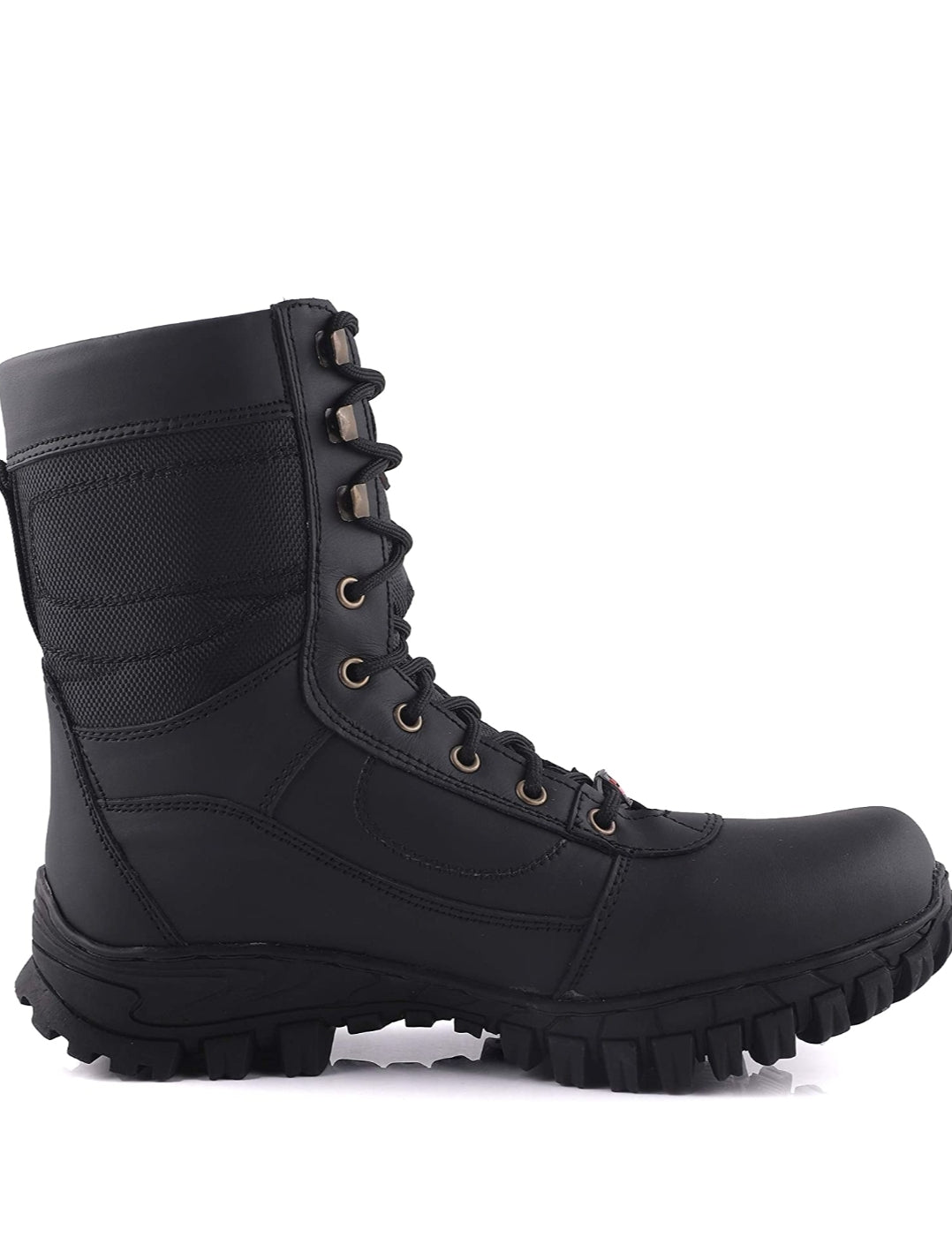 PARA TROOPER Men's Black Leather Tactical Combat Army Boot