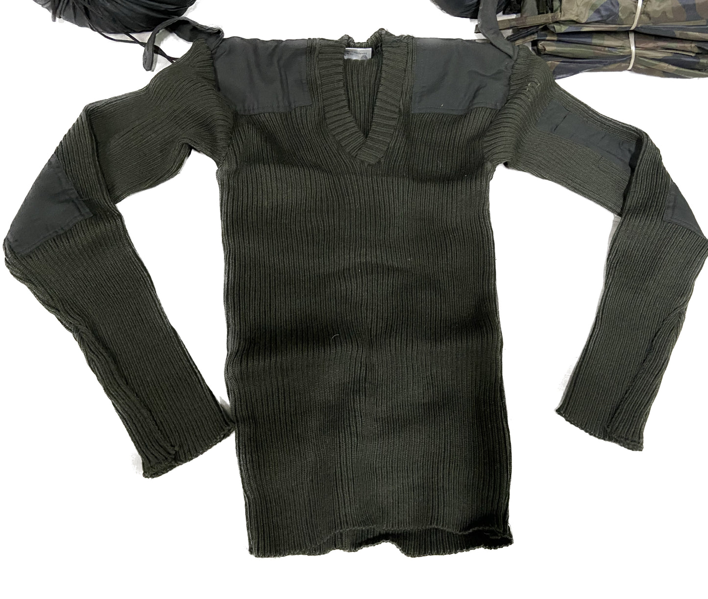 Army Orignal ISSU Sweeter Men V- Neck Solid Plain Full Sleeve